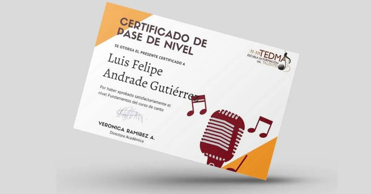 certificado